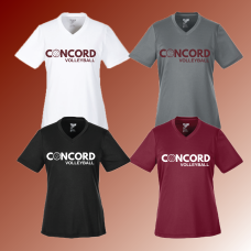 Concord Volleyball Womens Tech Tee